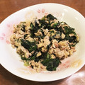 いやんのん＊'s cooksnap of when they made ★簡単副菜★レタスとツナの卵とじ.