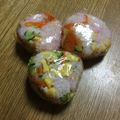 ☆こまっと☆'s cooksnap of when they made 余った酢飯で♪玉子と梅のおにぎり.