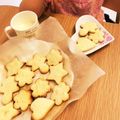 ★ひじりん★'s cooksnap of when they made 子供も大好き甘さ控えめボリボリクッキー.