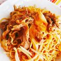 ☆mikuru☆'s cooksnap of when they made 旨辛っ！キムチ焼きそば.