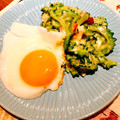 胃袋わっしょい's cooksnap of when they made 半熟玉子とチーズとろ〜り♡とろとろゴーヤ.