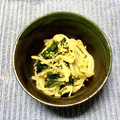 まいちゃと's cooksnap of when they made 白滝とほうれん草のツナマヨ炒め.