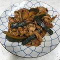 ちーぱっくん's cooksnap of when they made 簡単★かぼちゃと豚小間のコチュジャン炒め.