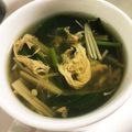 yknaaa's cooksnap of when they made モロヘイヤとえのきの卵とじスープ♫.