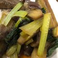 かなた！'s cooksnap of when they made 簡単１品！ナスと小松菜の煮物.