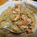 keagle221's cooksnap of when they made さば缶(味噌煮)と刺身こんにゃくの和え物.