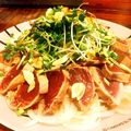 おきょうねえ's cooksnap of when they made 手作りタレで鰹のたたき.