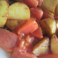 ミッポー's cooksnap of when they made ささっとメニュー　トマトとポテトの炒め物.