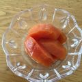 aki-sweet's cooksnap of when they made 果汁のみの水分でネクタリンのコンポート.