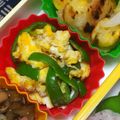nosso's cooksnap of when they made シンプル！簡単ピーマンの卵炒め.
