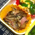 nosso's cooksnap of when they made 糖質オフ♡舞茸の生ハムチーズ炒め♪.