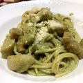 クックNDPYRO☆'s cooksnap of when they made ほたてとベーコンのジェノバクリームパスタ.