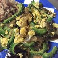 ううたん☆'s cooksnap of when they made ゴーヤ好きの為のゴーヤと高菜or搾菜炒め.