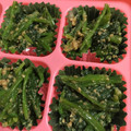 MASAIKU103's cooksnap of when they made お弁当♡冷凍保存　ほうれん草の胡麻和え.
