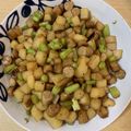 OZENstudio's cooksnap of when they made ジャガイモ、アスパラのコロコロ焼き.