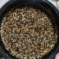 クックBNQ5PD☆'s cooksnap of when they made キヌアの圧力鍋・炊飯器炊き.