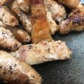 yurietti's cooksnap of when they made ピリッと！新生姜の豚肉巻き♬.