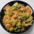 KENERISA's cooksnap of when they made ボリュームアップ　アボカド入りエビマヨ.