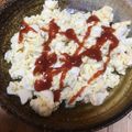 クックE51OV6☆'s cooksnap of when they made 豆腐で簡単！スクランブルエッグ.