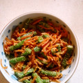 クックG466V7☆'s cooksnap of when they made 時短簡単いんげん豆の胡麻和え.