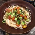 時々肉を食べたい's cooksnap of when they made コクうまぁ～☆さっぱりトマトそうめん♪.