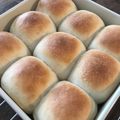 喜八＆Hacchi's cooksnap of when they made 豆乳とココナッツオイルでちぎりパン.
