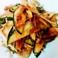naki1227's cooksnap of when they made ミョウガとキュウリの☆あっさりおかかあえ.