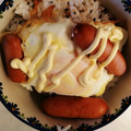 ハッピィ0730's cooksnap of when they made ランチに目玉焼き丼❤ソーセージを添えて.