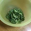 ☆こまっと☆'s cooksnap of when they made 簡単★ごま油香るゴーヤのやみつきナムル.