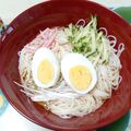 うっと's cooksnap of when they made そうめんをアレンジ韓国冷麺風.