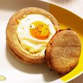 ちびも♪'s cooksnap of when they made トースターde焼くだけ✿エッグマフィン✿.