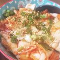 chippage's cooksnap of when they made 簡単♪☆冷しゃぶキムチ温玉丼☆.