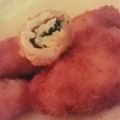 れったん♡♡'s cooksnap of when they made 鶏むね肉で大葉をクルクル巻いたフライ.