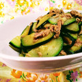 yangpa's cooksnap of when they made きゅうりとシーチキンの炒め物.