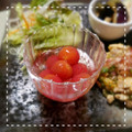 5296りえちか's cooksnap of when they made 白だしひとつで完成！プチトマトのおひたし.