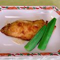 もぐもぐ人's cooksnap of when they made シイラの生姜焼き.