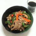 ｅｋ４'s cooksnap of when they made 豚の野菜たっぷり黒酢炒め.