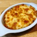 こはる・▽・'s cooksnap of when they made なす味噌チーズのおから焼き♪.