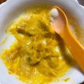 しげくん☆'s cooksnap of when they made 離乳食☆カボチャサラダ☆後期.