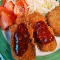 ムーミン☆ママ's cooksnap of when they made 串カツ。衣もサクサク～秘密あり.