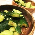 y_u♡'s cooksnap of when they made うますぎキュウリ☆大量消費にも♪.