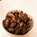 ごま３しお３'s cooksnap of when they made 簡単おやつ☆黒糖クルミ.