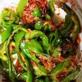 もりよし☆'s cooksnap of when they made レンジで超簡単☆ピーマンのおかかあえ♪.