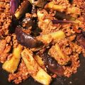 suzuco☆'s cooksnap of when they made がっつり男飯！ナスとひき肉の甘辛味噌丼.
