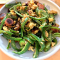 ☆あんこドーナツ☆'s cooksnap of when they made 簡単✤ピーマンとふんわり卵の味噌マヨ炒め.