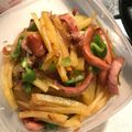 eruchee's cooksnap of when they made 時短☆ウィンナーとじゃがいもピーマン炒め.