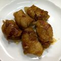 ☆megunyan☆'s cooksnap of when they made 玉ねぎの豚バラ巻き♪お弁当にも.
