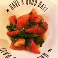 nsmray's cooksnap of when they made トマトとオクラのサラダ.