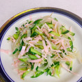 へい♡ゆー♡'s cooksnap of when they made レンジで☆もやしときゅうりとハムのナムル.