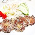 KUMI KUMI's cooksnap of when they made 味噌カツだ～♫ヘルシーなポークカツ☆.